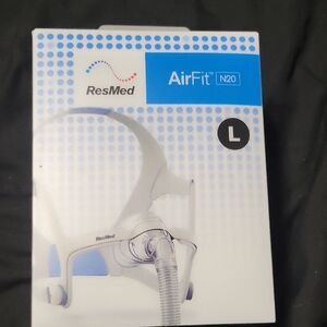 ResMed AirFit N20 Mask - White and Blue